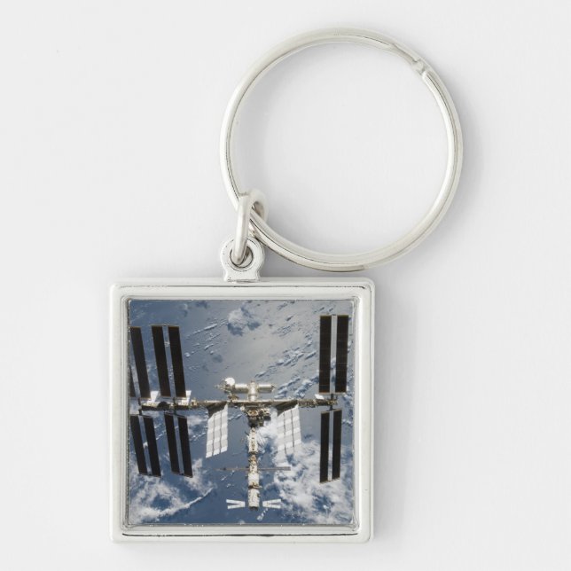 International Space Station 14 Keychain (Front)