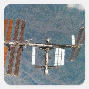 International Space Station 15 Square Sticker