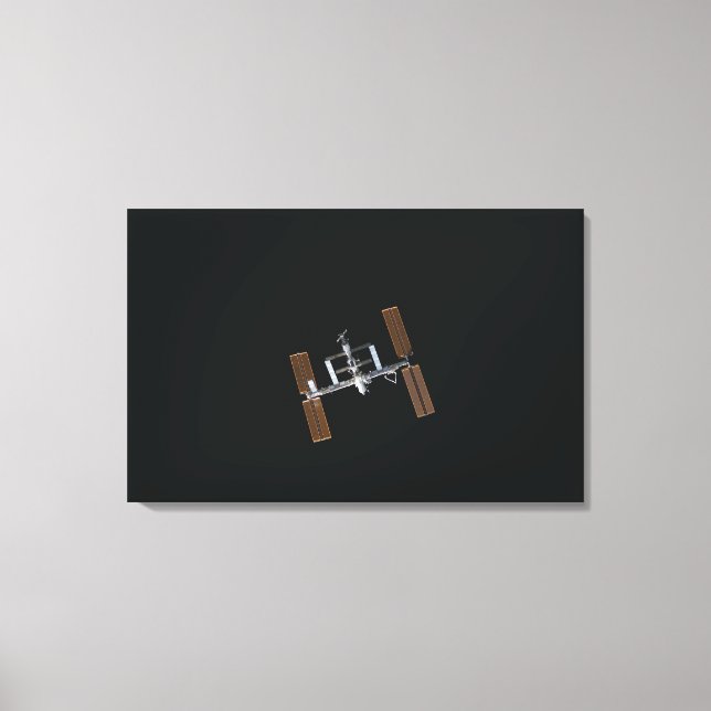 International Space Station 16 Canvas Print (Front)