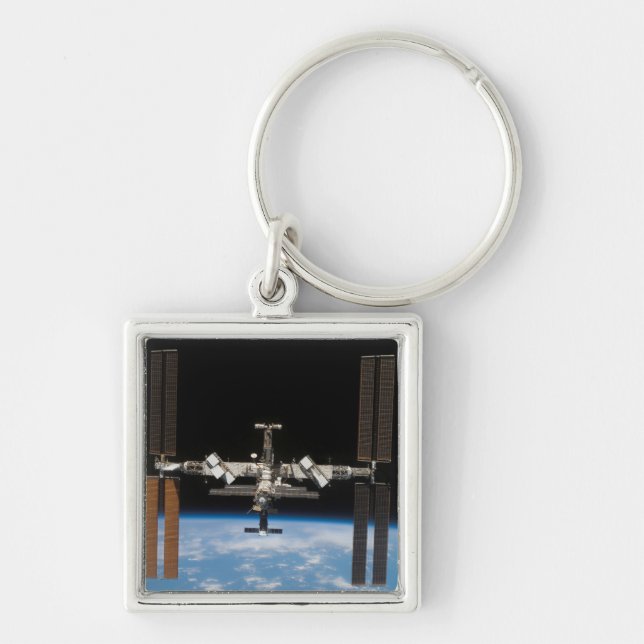 International Space Station 19 Keychain (Front)