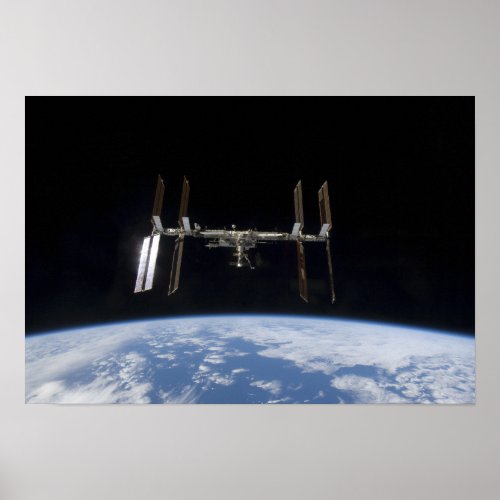International Space Station 19 Poster