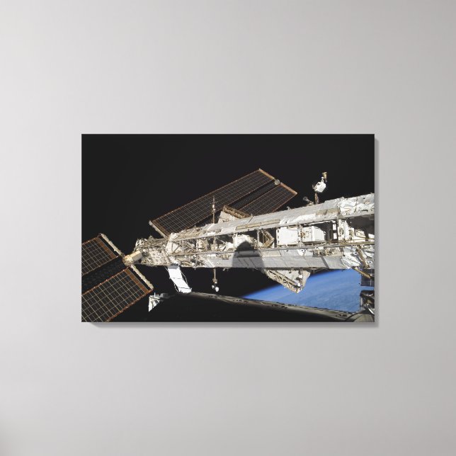 International Space Station 23 Canvas Print (Front)