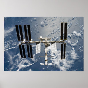International Space Station 25 Poster