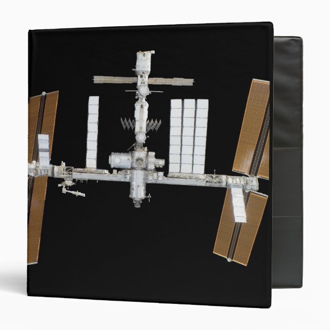 International Space Station 26 3 Ring Binder (Front/Inside)