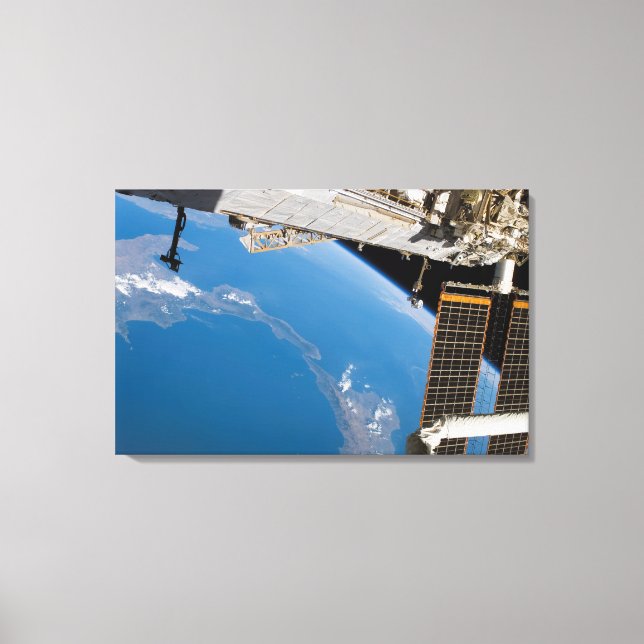 International Space Station 27 Canvas Print (Front)