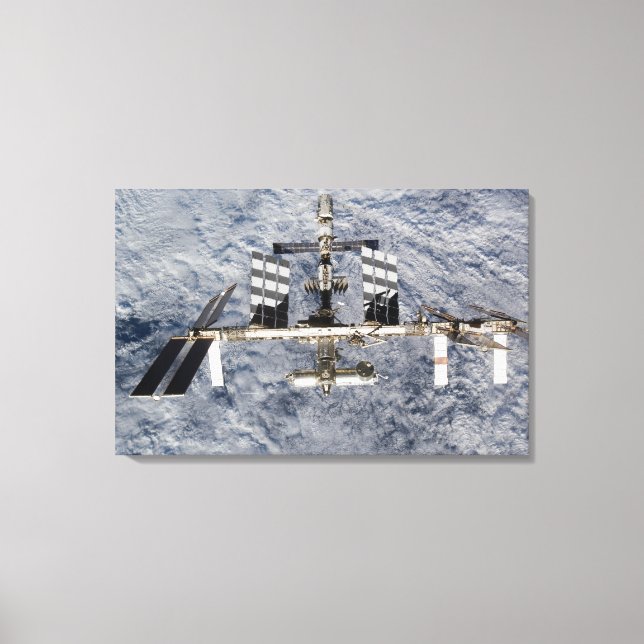 International Space Station 6 Canvas Print (Front)
