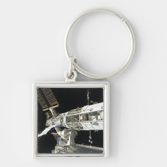 International Space Station 8 Keychain (Front)