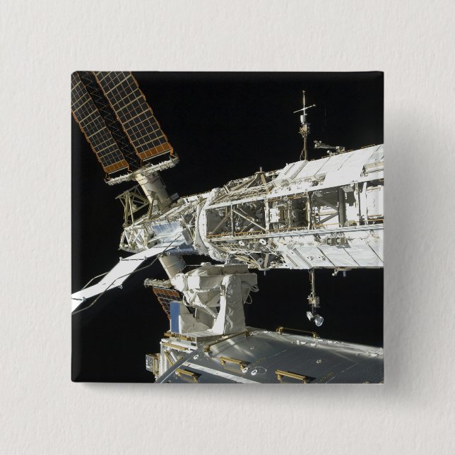 International Space Station 8 Pinback Button (Front)