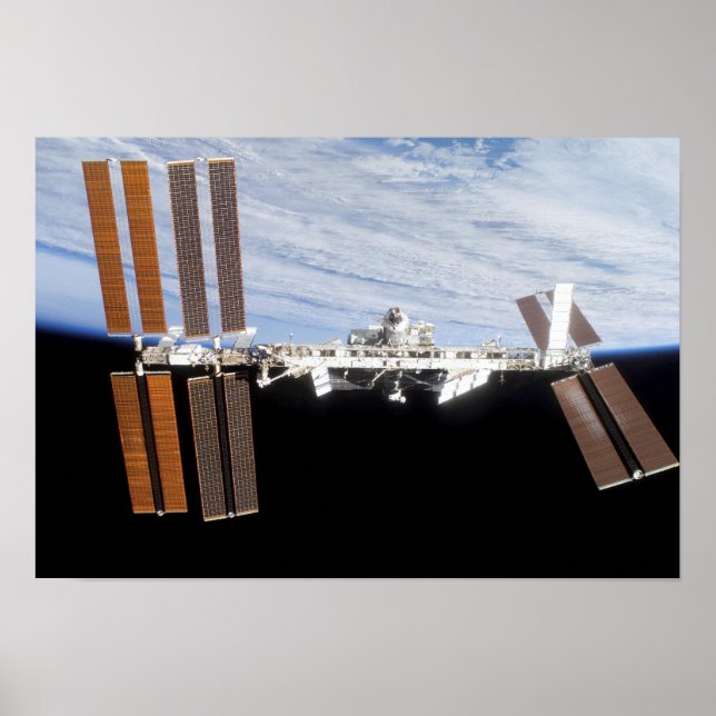 International Space Station 8 Poster (Front)