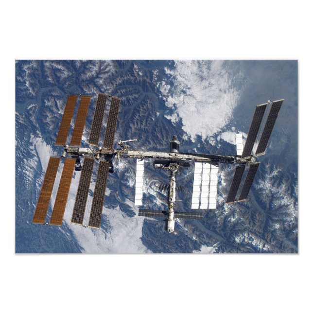 International Space Station 9 Photo Print (Front)