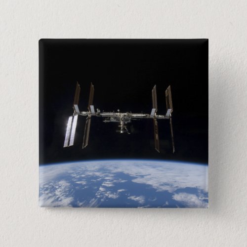 International Space Station 9 Pinback Button