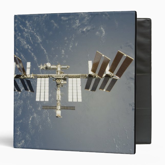 International Space Station backdropped Binder (Front/Inside)