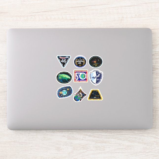 International Space Station Expedition ISS-46 -54 Sticker (Computer)