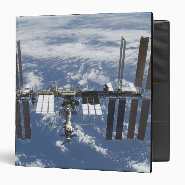 International Space Station in orbit 2 Binder (Front/Inside)