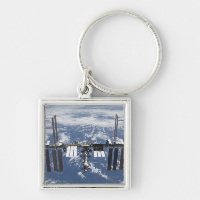 International Space Station in orbit 2 Keychain (Front)