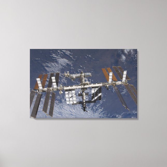 International Space Station in orbit Canvas Print (Front)