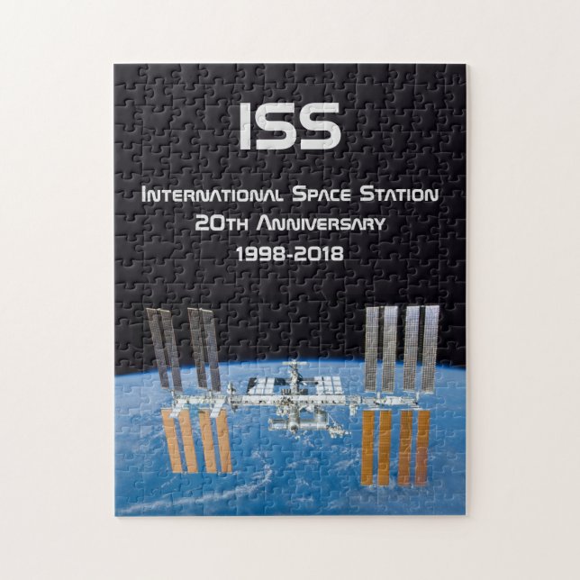 International Space Station ISS 20th Anniversary Jigsaw Puzzle (Vertical)