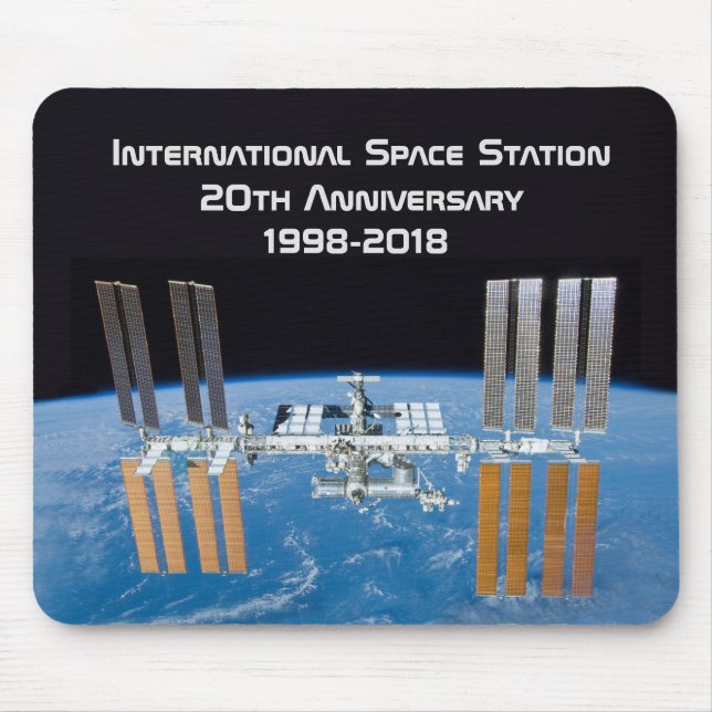 International Space Station ISS 20th Anniversary Mouse Pad (Front)