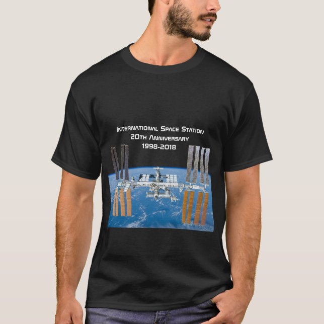 International Space Station ISS 20th Anniversary T-Shirt (Front)