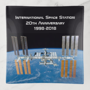 International Space Station ISS 20th Anniversary Trinket Tray