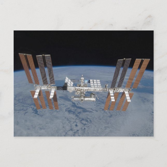 International Space Station ISS Postcard (Front)