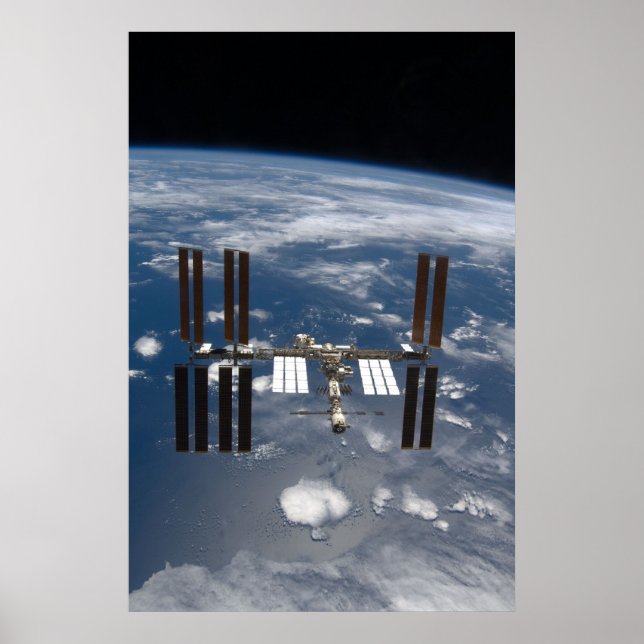 International Space Station (ISS) Poster (Front)