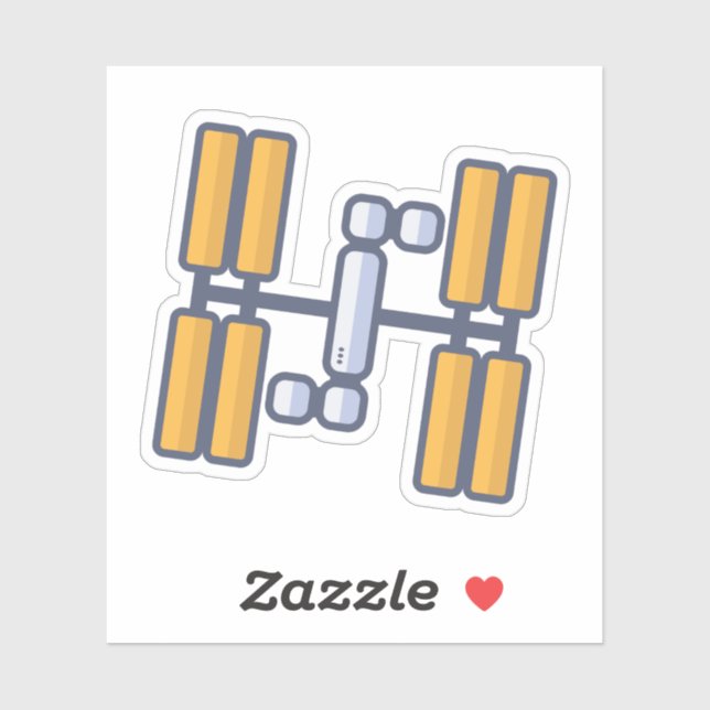 International Space Station (ISS) Sticker (Sheet)