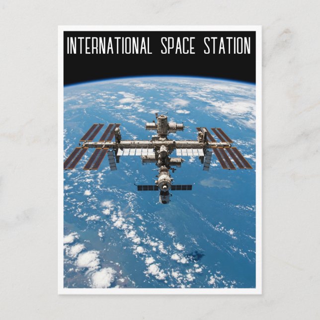 International Space Station Postcard (Front)