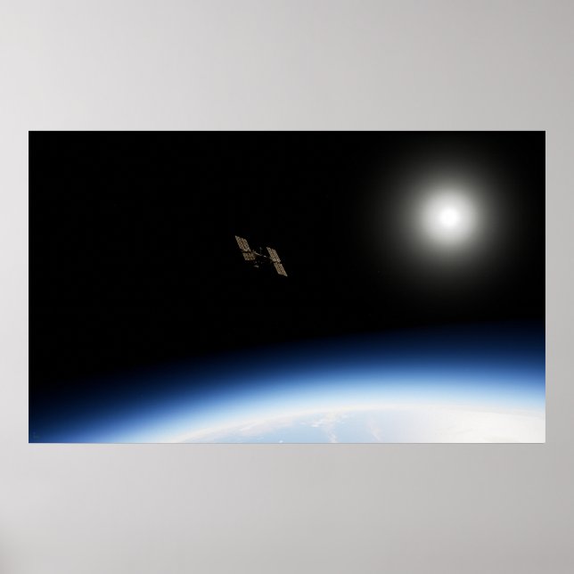 International Space Station  Poster (Front)