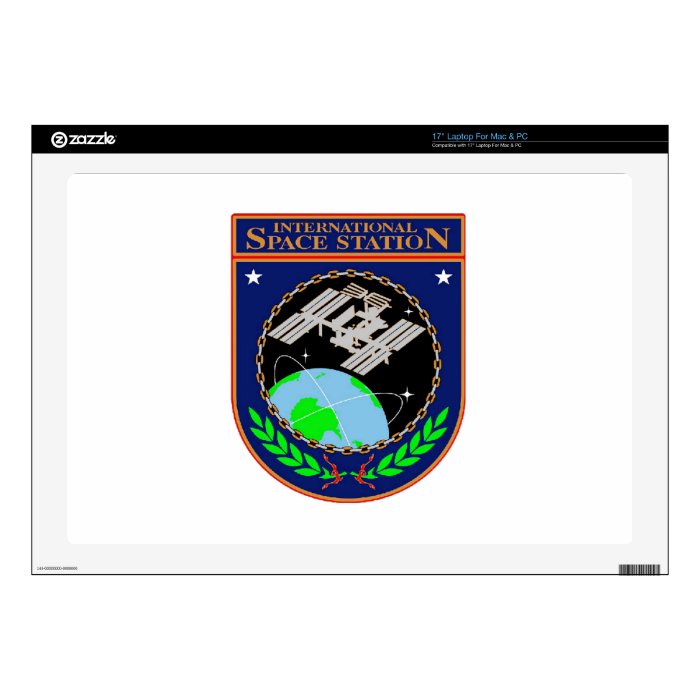 International Space Station Program Logo Laptop Skins