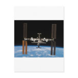 International Space Station -- Seen from Atlantis Postcard International Space Station -- Seen from Atlantis Postcard