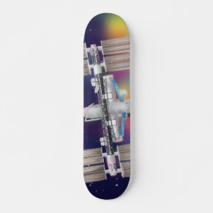 International Space Station Skateboard Deck