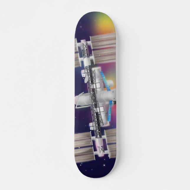 International Space Station Skateboard Deck (Front)