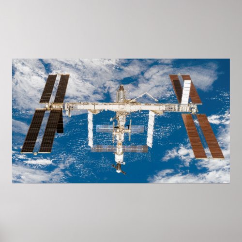 International Space Station STS_118 Poster