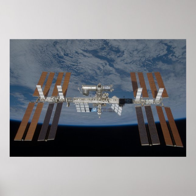 International Space Station (STS-119) Poster (Front)