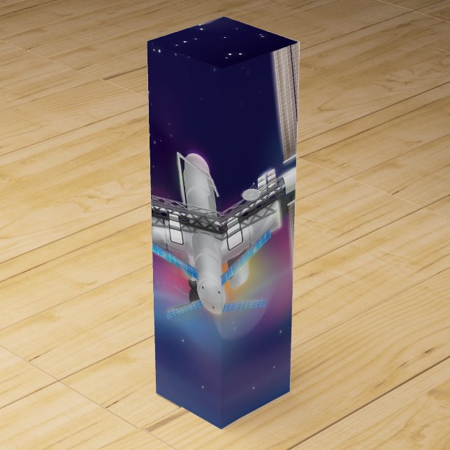International Space Station Wine Gift Box (Front)