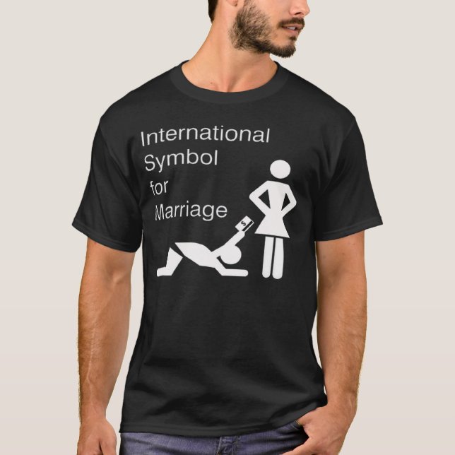 International Symbol For Marriage T-shirt (Front)