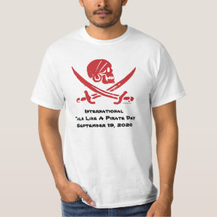 Talk Like a Pirate Day Tshirt Design