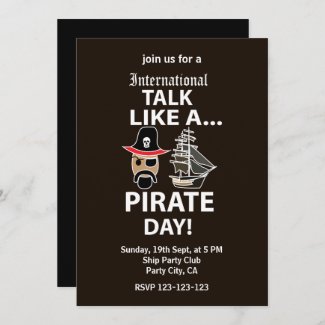 International Talk Like A Pirate Day