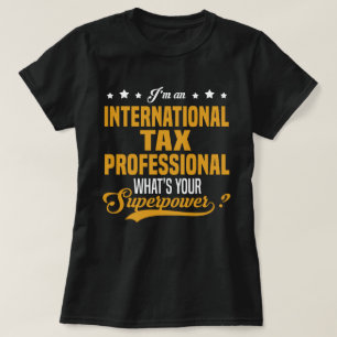 International Tax Professional T-Shirt