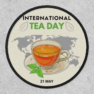 International Tea Day Patch