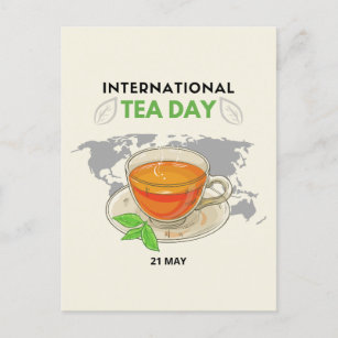 International Tea Day Postcard