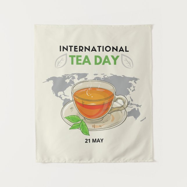 International Tea Day Tapestry (Front)