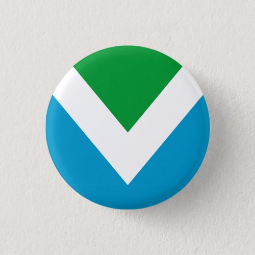 International vegan flag button