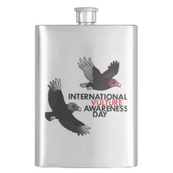 International Vulture Awareness Day Stainless Steel Flask