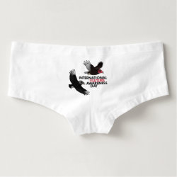 International Vulture Awareness Day Women's American Apparel Boyshorts Underwear
