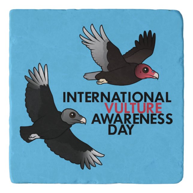International Vulture Awareness Day Trivet (Front)
