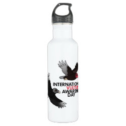 International Vulture Awareness Day Water Bottle (24 oz)