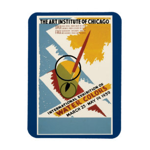 International Water Color Exhibition Magnet