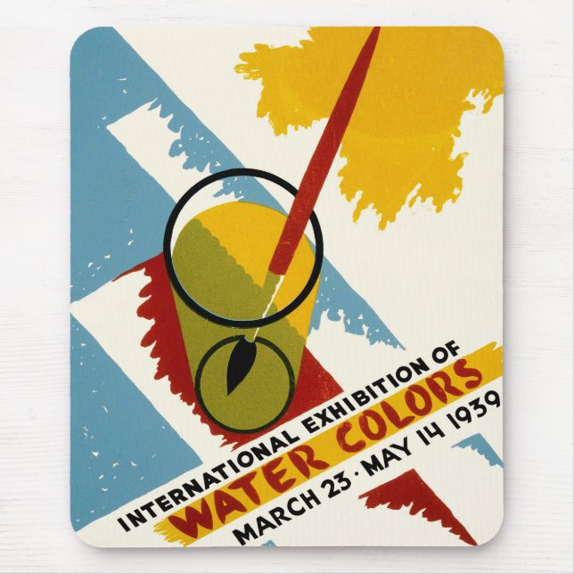 International Water Color Exhibition Mouse Pad (Front)